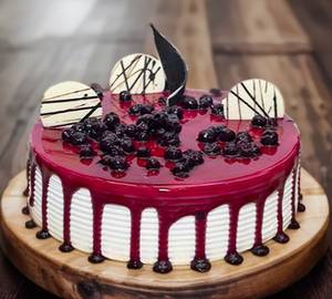 Eggless Blueberry Cake [500 grams]