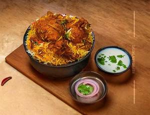 Chicken biryani [plate]