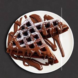 Naughty Nutella Waffles