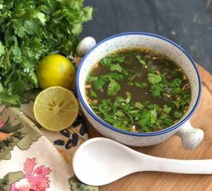 Coriander Lemon Soup Chicken