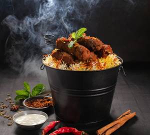 Chicken Seekh Kebab Biryani (0.65 kg)