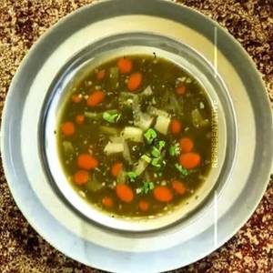 Garlic pepper soup