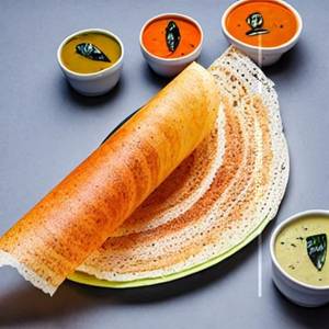 Plain Paper Dosa
