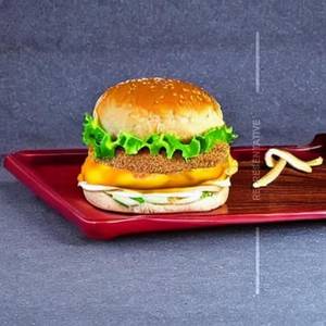 Chicken Cheese Burger                               