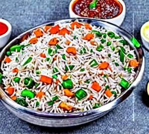 Spl Chicken Fried Rice Half