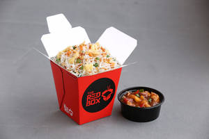 Chicken Fried Rice + Schezwan Chicken (gravy).c1