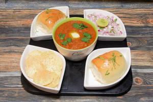 Cheese Pav Bhaji