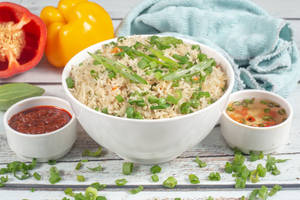 Veg Fried Rice (650ml Container)