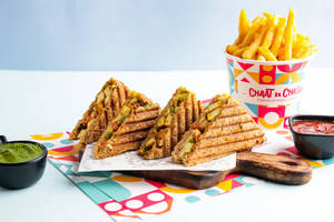Paneer Tikka Sandwich