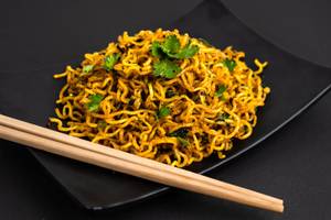 Aglio Olio Maggi ( italian fusion)