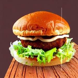 Veg Momo Burger
