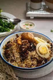 Mutton Briyani With Egg