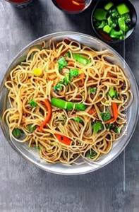 Veg Manchurian Noodles