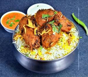 Chicken Fry-Bit Biryani