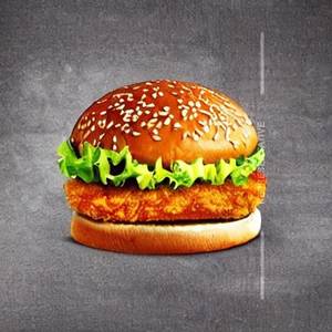 Peri peri chicken burger