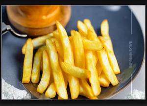 Salted french fries