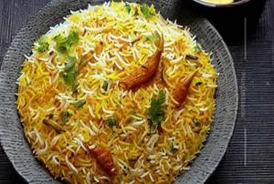Special  Baby Corn Biryani