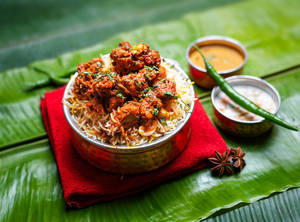 Fry Piece Chicken Biryani