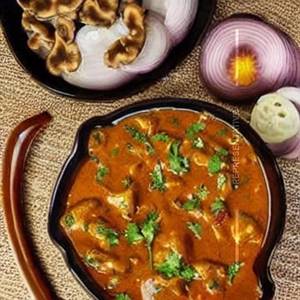 Mushroom pepper masala