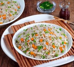 Chicken fried rice   [plain]