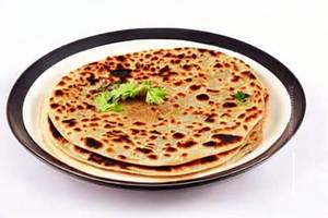 Aloo paratha with Butter