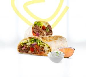 Tandoori chicken shawarma