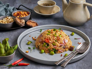 Hibachi Fried Rice - Edamame (Serves 1-2)