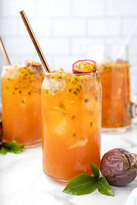 Passion Fruit Iced Tea