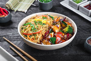 Stir-Fried Vegetables In Black Bean Sauce Combo (Serves 1)