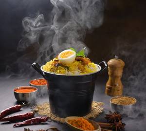 Egg Biryani Bucket + Cold Drink + Seekh Kebab