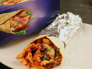 Butter Chicken Wrap