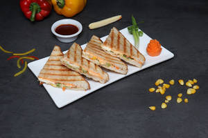 Corn & Cheese Grill Sandwich