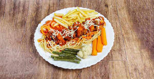 Paneer Mushroom Baby Corn Brochette