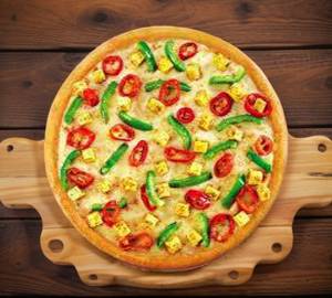 Corn Capsicum Pizza