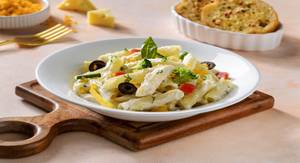 PENNE ALFREDO  (WHITE SAUCE )