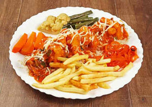 Egg Wrapped Veg Shashlick