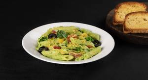 PASTA BASILICO ( CREAMY PESTO PASTA )