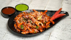 Honey Chilli Potato
