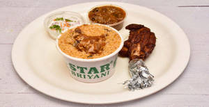 Mini Mutton Briyani Leg Piece Combo