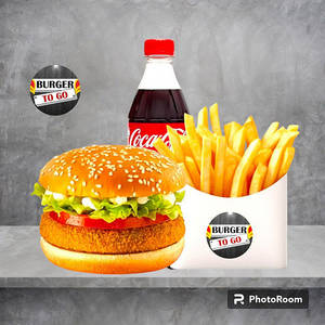 Veggie Delight Burger Meal