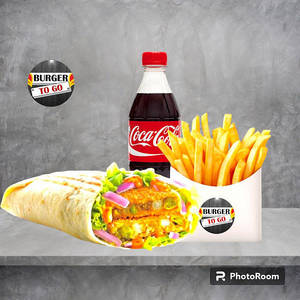Veg Masala Wrap Meal