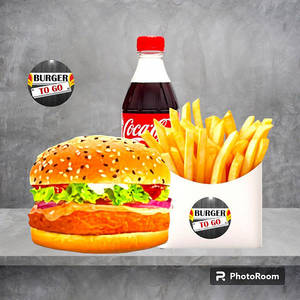Paneer Chatpata Burger Meal
