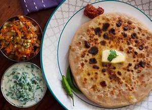 Aloo Paratha With Raita [meal For 1]
