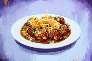 Veg manchurian gravy