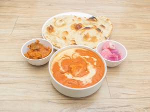 Homely Butter paneer masala, Tandoori Roti with Salad