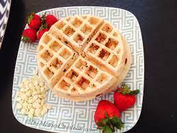Dark White Waffle