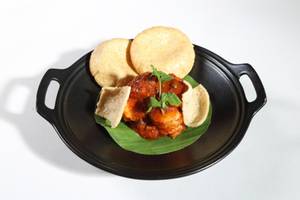 Goan Prawns Balchao, Poi [2 Pieces]