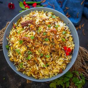 Mushroom Biriyani