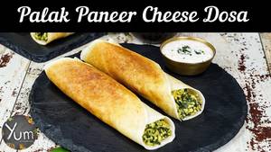 Cheese Palak Paneer Dhosa