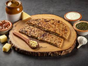 Garlic Laccha Cheese Paratha